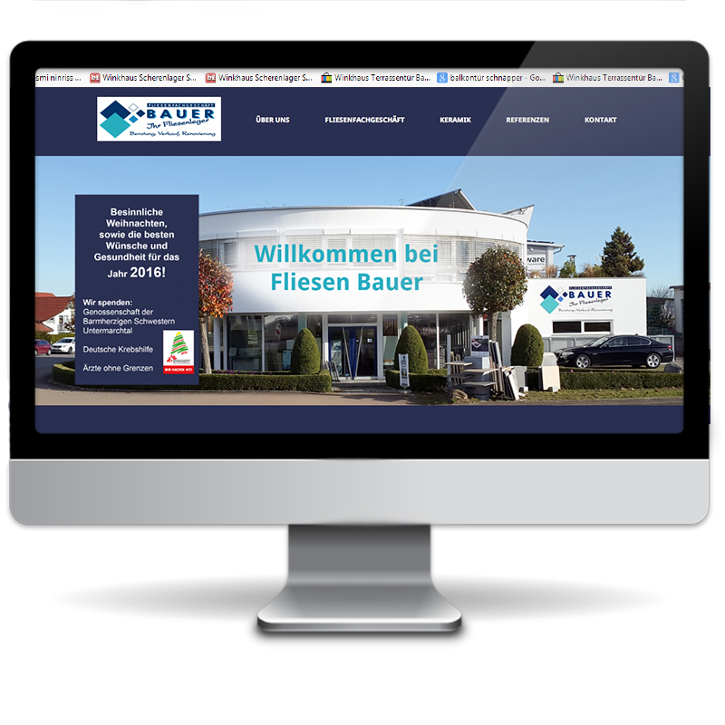 Website Fliesenbauer